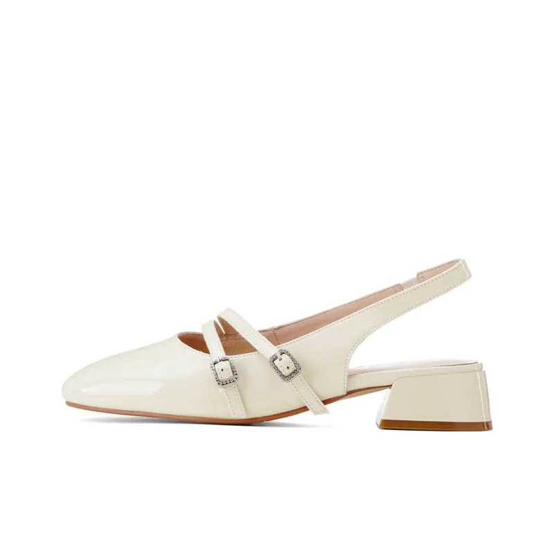 GOLDLION Chunky Heel High Heels Women's-6