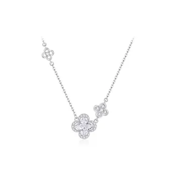 Hi There S925 Silver Necklaces Women's