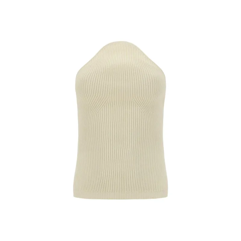 KHAITE Jericho Top 'Ivory'-0