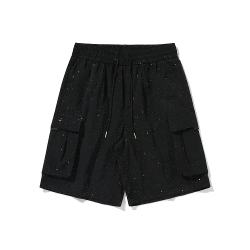 FONDLOOK Casual Shorts Unisex Black