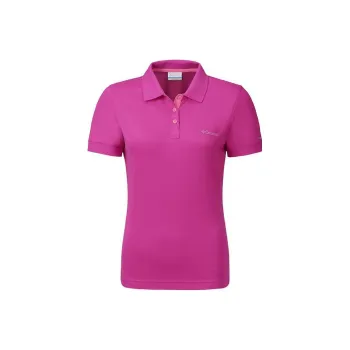 Columbia Polo Shirts Women's Peach Red