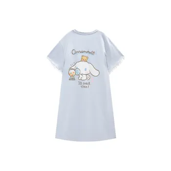 GUKOO x Sanrio Yugui Dog Nightgown Women's Glaze Blue