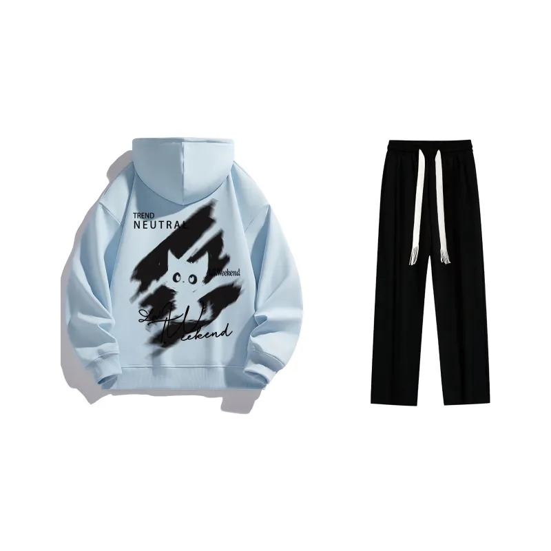 LA'T.WEEKEND Sweatshirt Set Unisex-8