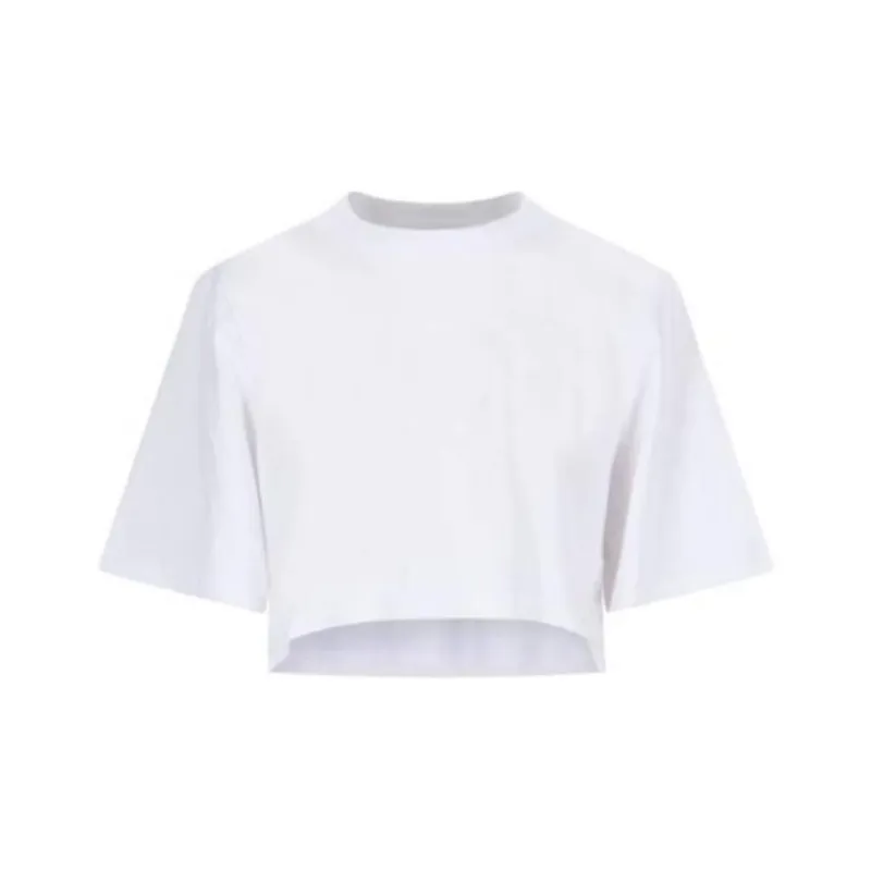 ISABEL MARANT Crewneck Cropped T Shirt-0