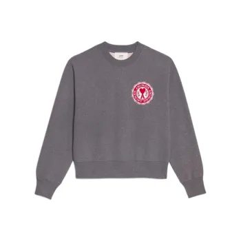 AMIPARIS Logo patch Organic cotton Sweatshirt