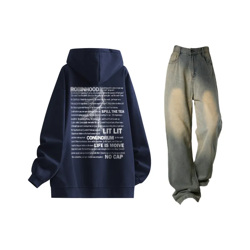 ROBINHOOD Sweatshirt Set Unisex-2
