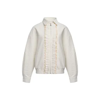 ANN ANDELMAN Jackets & Coats Women's Ecru