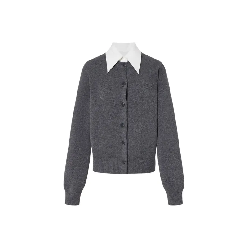 MOCO Knitwear Women's Medium Heather Gray-0