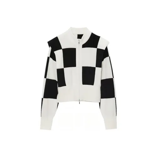 VERA VEINS Knitwear Women's Black White