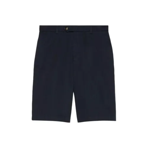 GUCCI Casual Shorts Men's Dark Blue