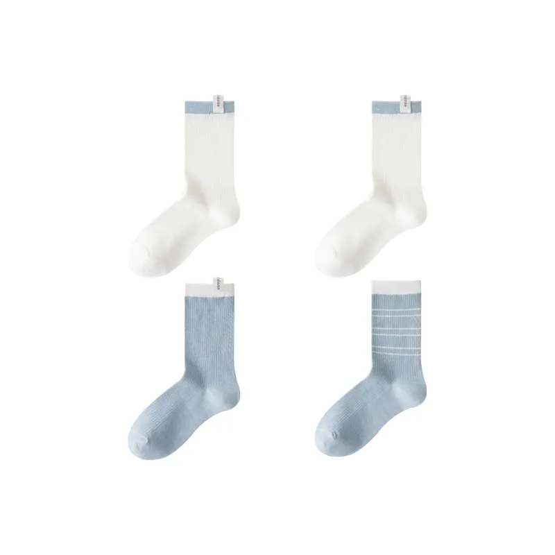 ROBINHOOD Mid Calf Socks Unisex 4 Pack-34