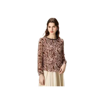 FENHONGMALI Shirts Women's Pink