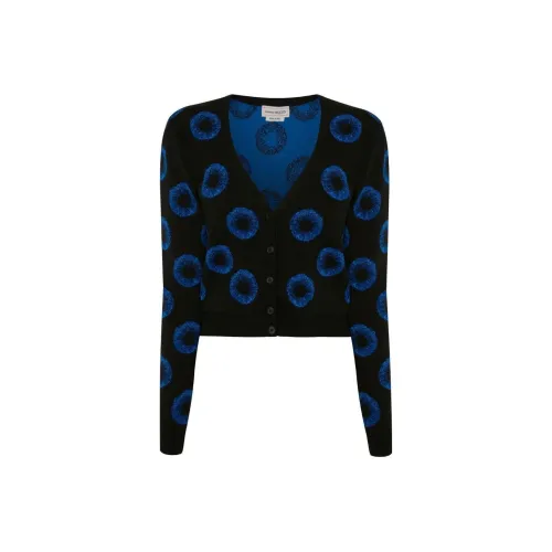 Alexander McQueen Knitwear Women's Black Blue