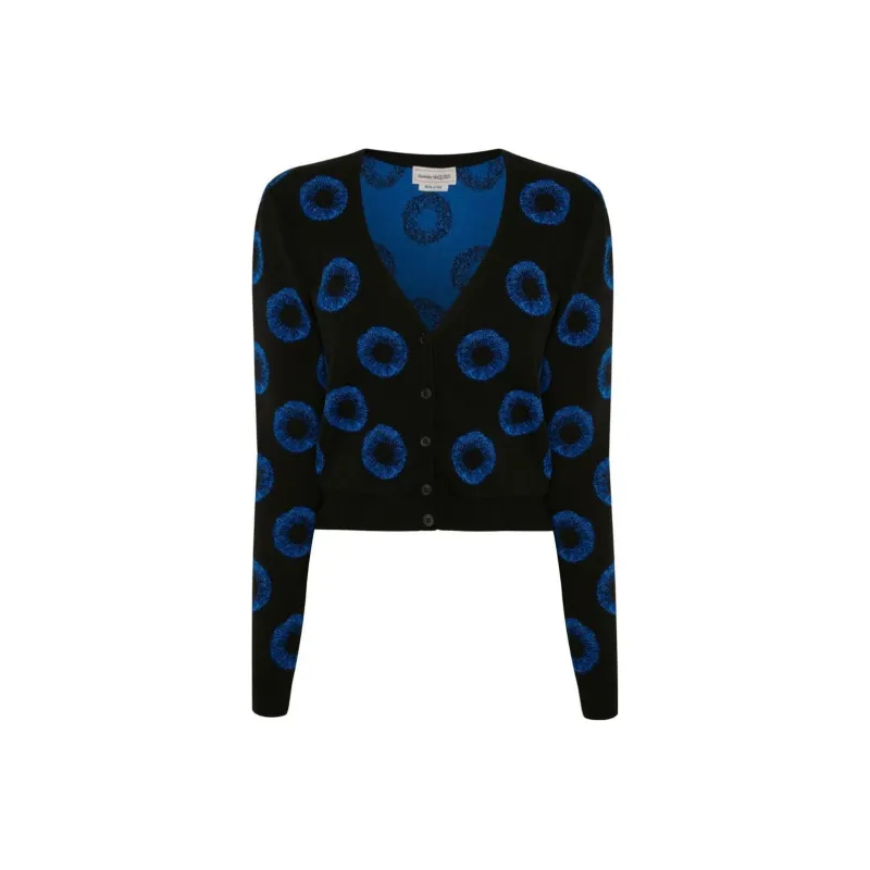 Alexander McQueen Knitwear Women's Black Blue-0