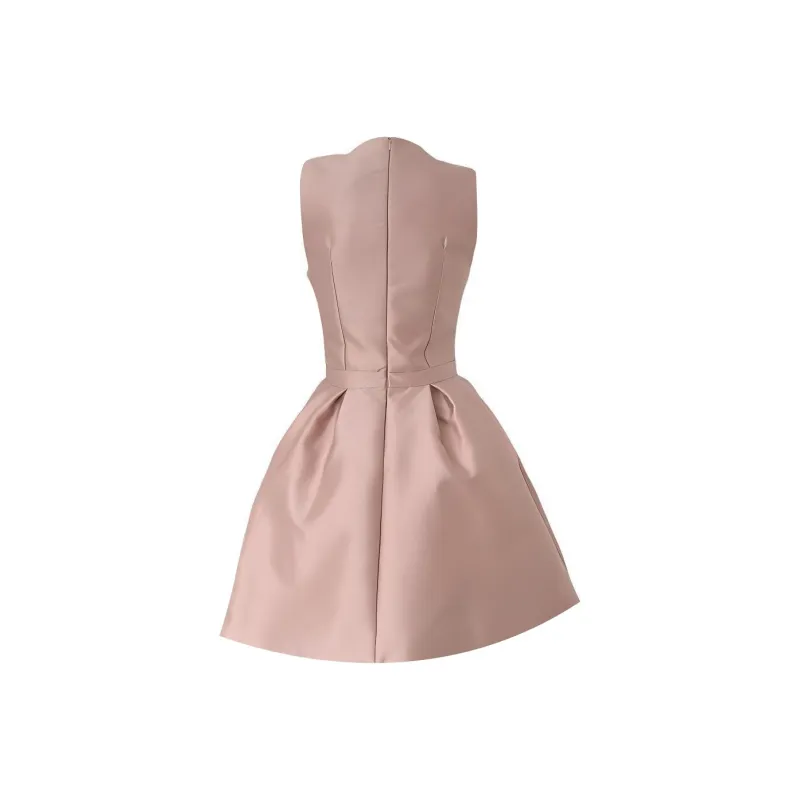 PLANE DRIFT Sleeveless Dress Women's Salmon Pink-1
