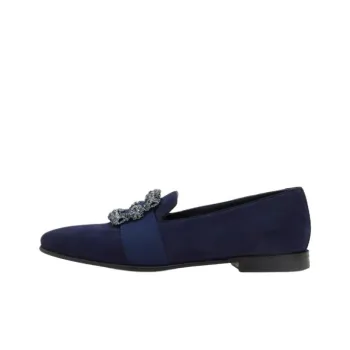 MANOLO BLAHNIK Carlton Casual Shoes Men's Blue