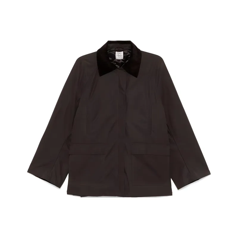 TOTEME Collared Pocket Detailed Jacket-0