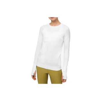 Lululemon Rest Less Raglan Sleeve T Shirt Women's Raw White