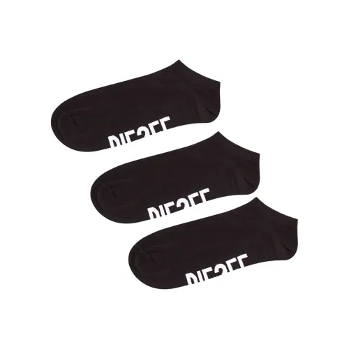 DIESEL Ankle Socks Men's 3 Pack Black