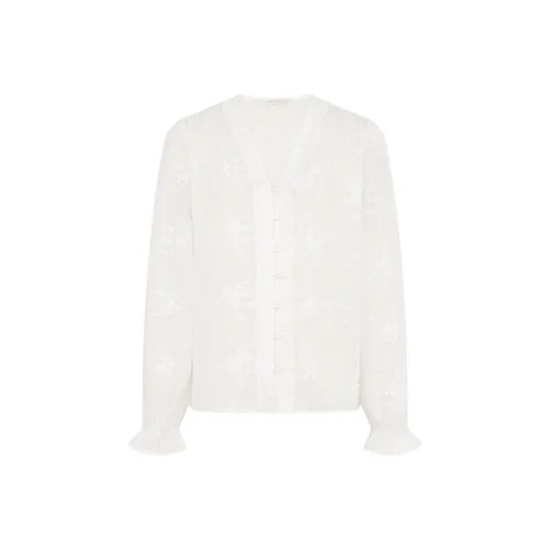 MEIYANG Shirts Women's White