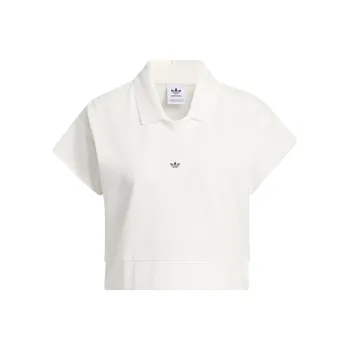 Adidas Originals Polo Shirt Polo Shirt Women's Jade White