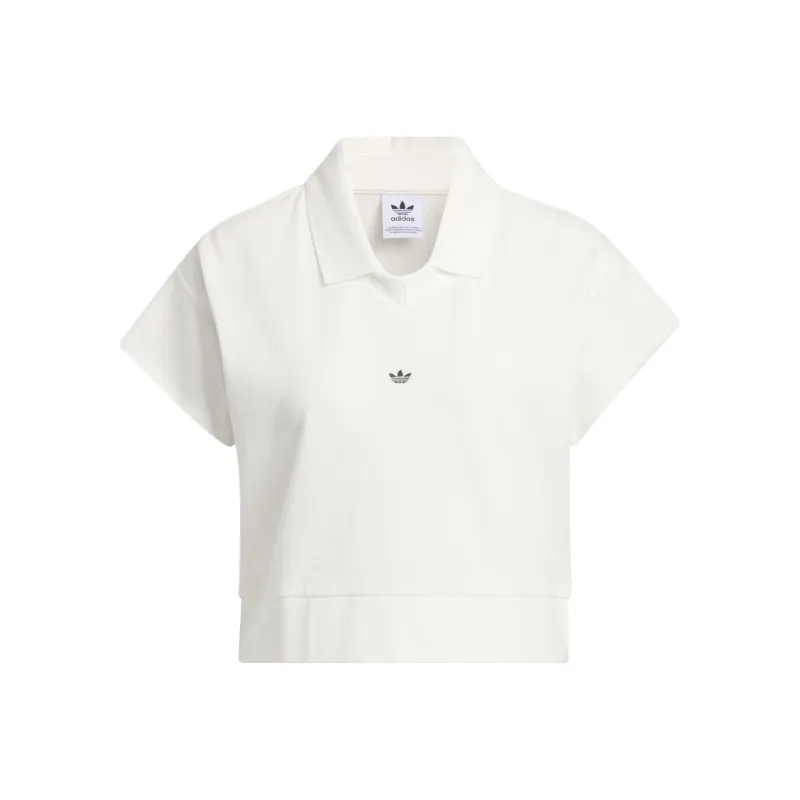 Adidas Originals Polo Shirt Polo Shirt Women's Jade White-0