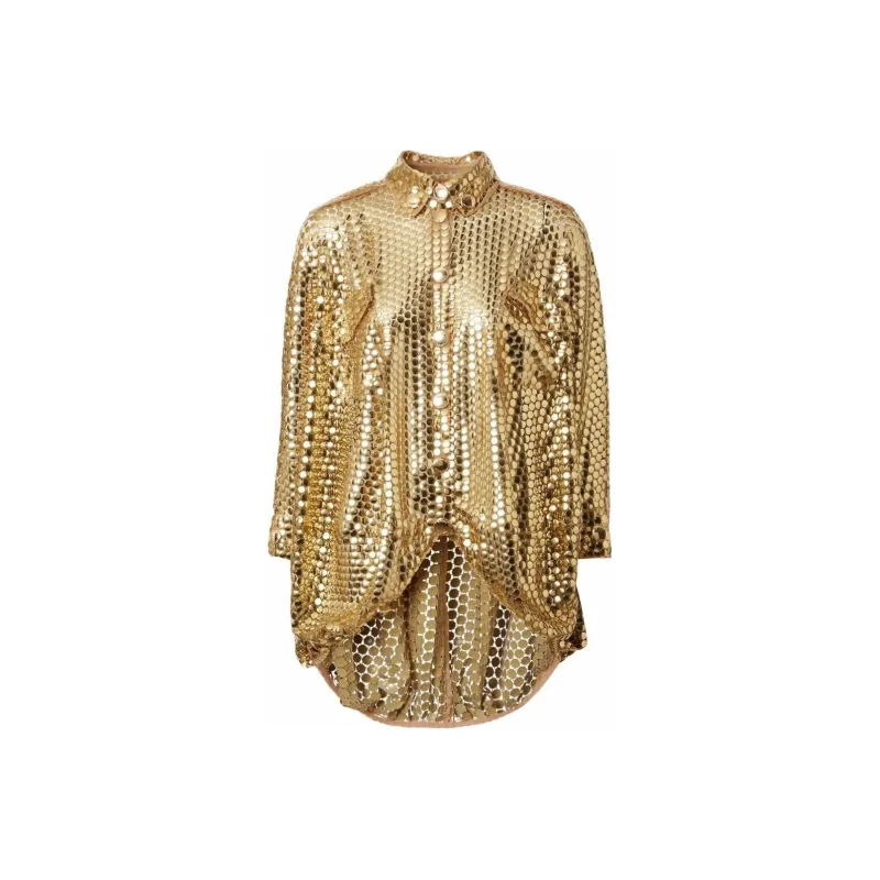 Burberry Shirts Women's Gold-0