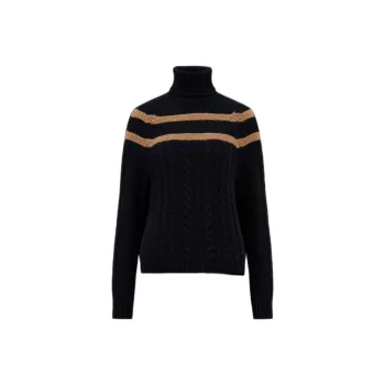 Moncler FW22 Sweater Women's Navy Blue