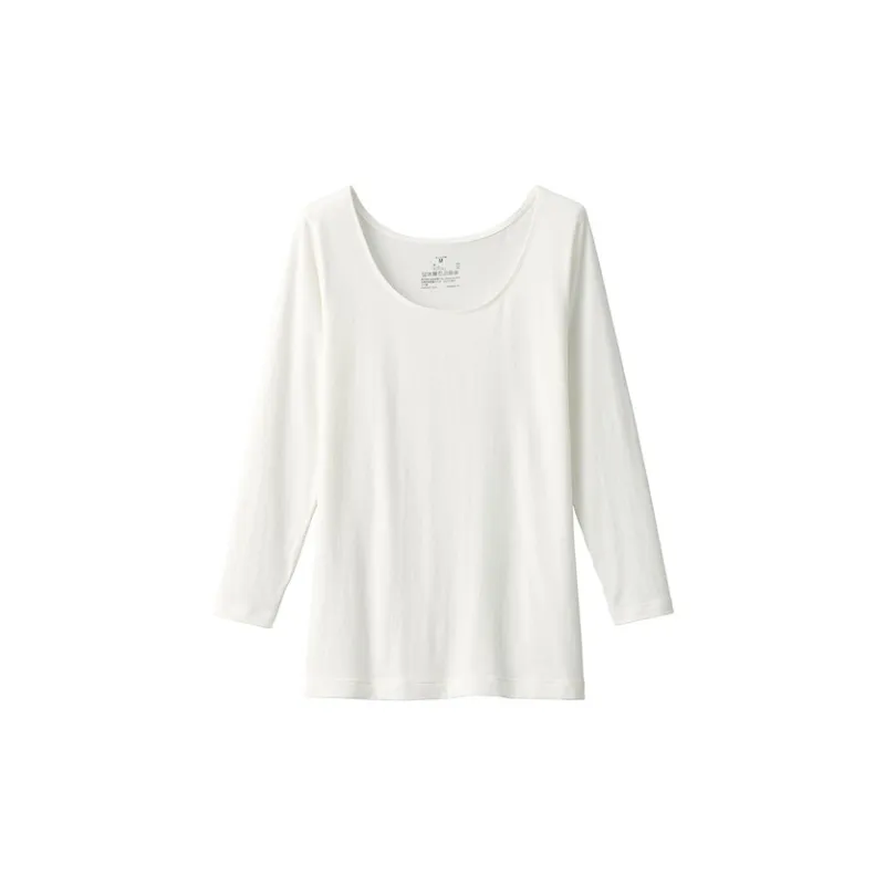 MUJI Set-in Sleeve T-Shirt Women's-2