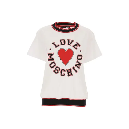 LOVE MOSCHINO T Shirt Women's White