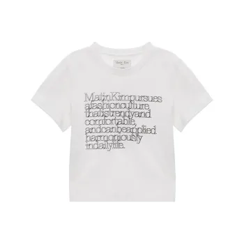 MATIN KIM T Shirt Women's White