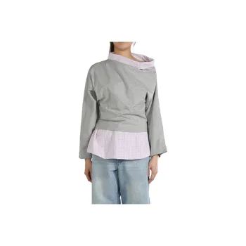 DRIES VAN NOTEN Henies Top Grey Melange