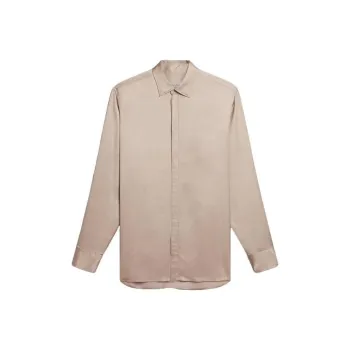 Golden Goose Batilda Boyfriend Long Sleeved Satin Shirt