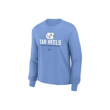 JORDAN North Carolina Tar Heels Primetime University Boxy Women's Nike College Long Sleeve T Shirt