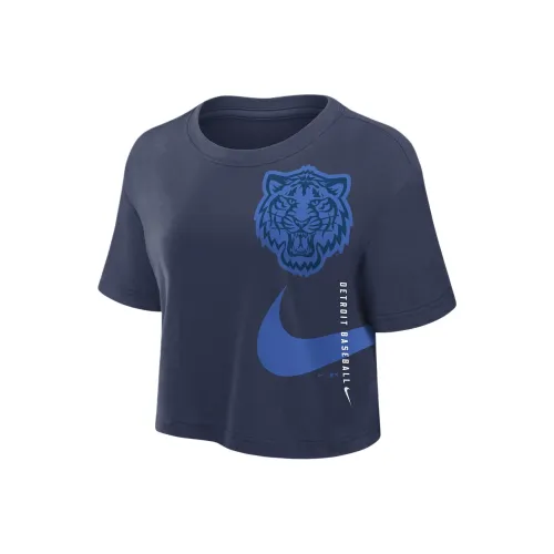 Nike College Virginia Athletic Prep Arch Women's Nike Dri FIT College Cropped T Shirt