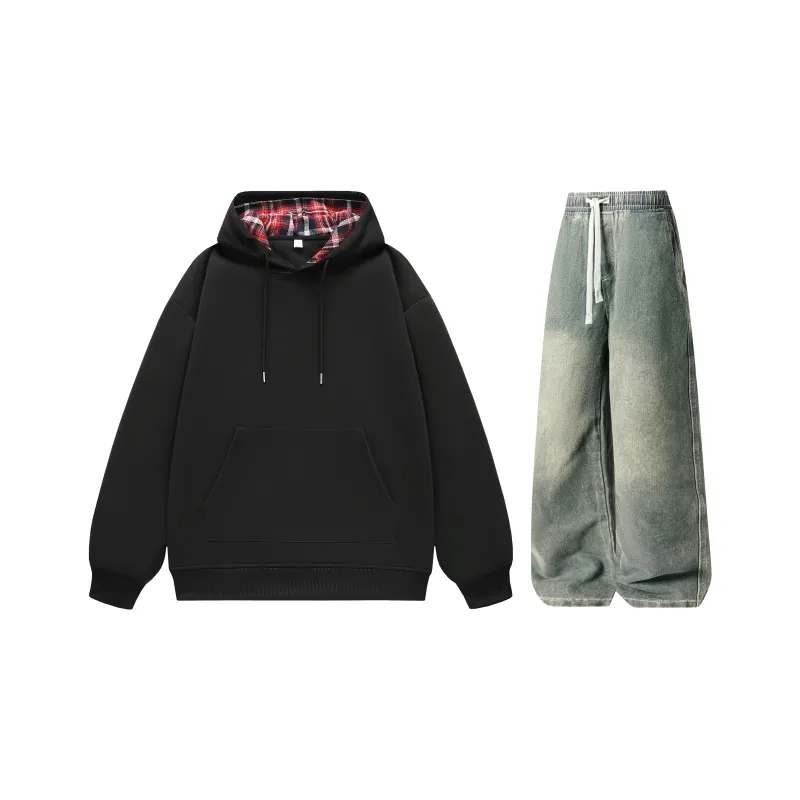 A.X.S.K Sweatshirt Sets Unisex-17