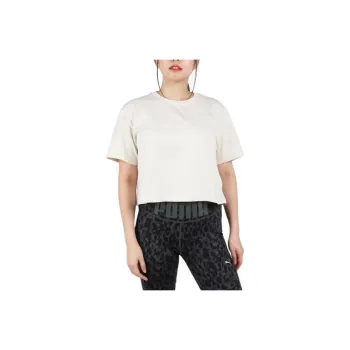 PUMA T Shirts Women's Beige