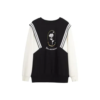 Olrain Sweatshirts Women's Black/White