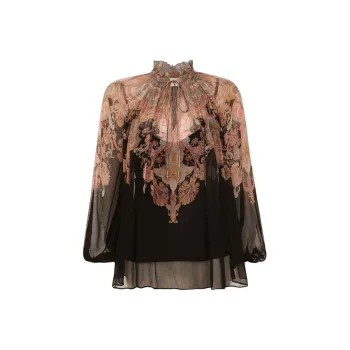 Zimmermann Illustration Billow Blouse
