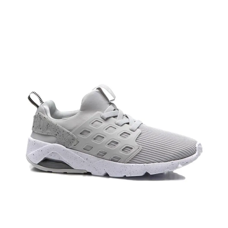 LINING Bubble Casual Shoes Women's Low Top Gray White-3