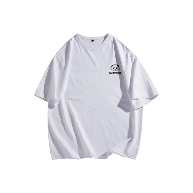 PANDA BASE T Shirts Unisex-3