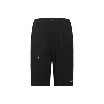 LESS IS MORE Casual Shorts Men's Black 24XST00201