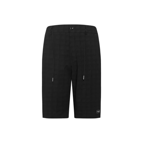 LESS IS MORE Casual Shorts Men's Black 24XST00201