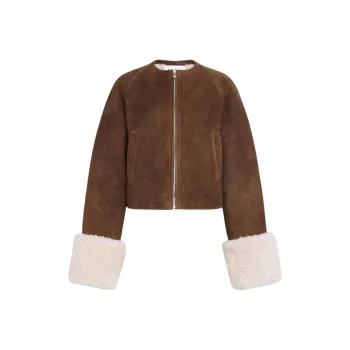 Alaia Shearling Jacket