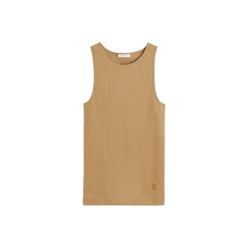 By Malene Birger Classic Ribbed Tank Top-0