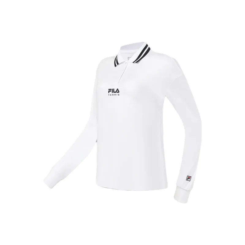FILA Polo Shirt Unisex Standard White-0
