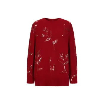 JZ. ANNAKRO Knitwear Women's Burgundy