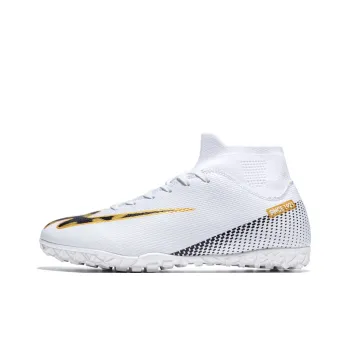 Binary Soccer Shoes Unisex High Top Gold