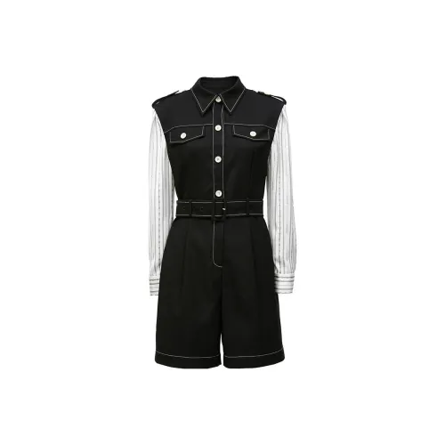 VERO MODA 블랙 여성 바디수트