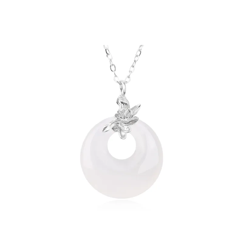 CHINA GOLD Natural Agate Jade Necklaces Women's-0